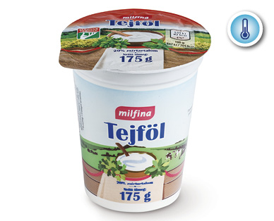 Milsani tejföl 20% 175 g